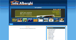 Desktop Screenshot of infoalbergo.org